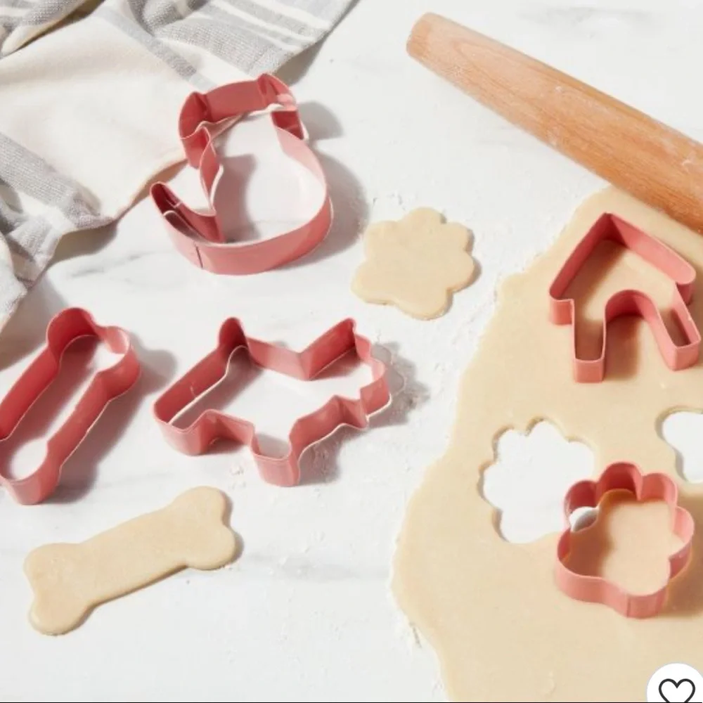 NWT 5pc Stainless Steel Cookie Cutter Set - Threshold